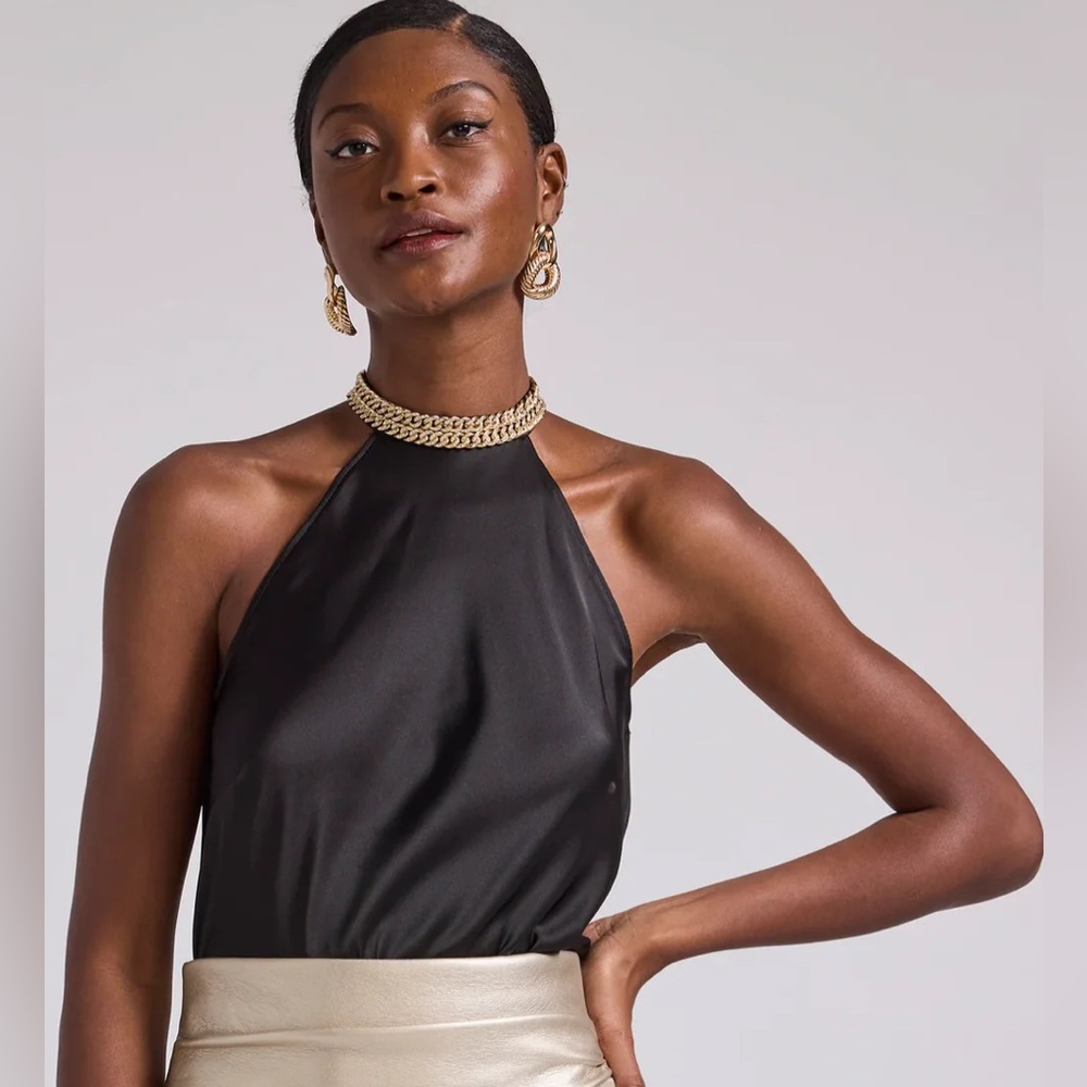 Generation Love Delors Crystal Halter Top NWT Size Small